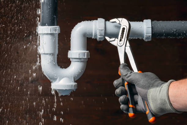 Professional Plumbing technician working in Hebron, PA
